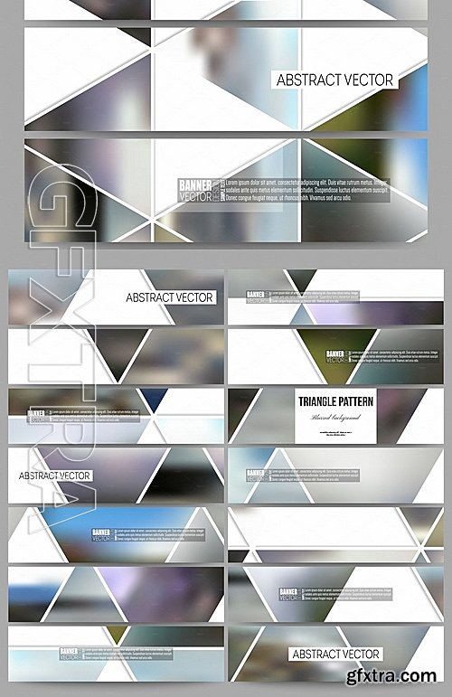 CM - Bundle of 42 blurred templates 693071