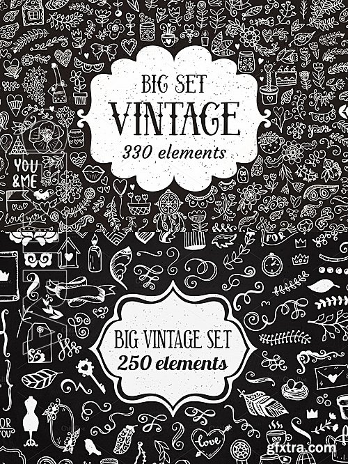 CM - 850 elements - Big Vintage Bundle 717545