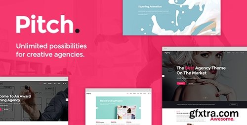 ThemeForest - Pitch v1.6 - A Theme for Freelancers and Agencies - 13111699