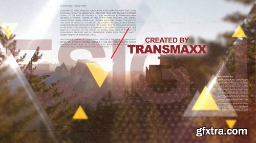 Videohive Triangles World of Parallax 17368688