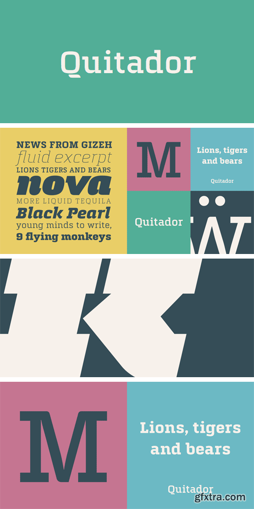 Quitador Font Family