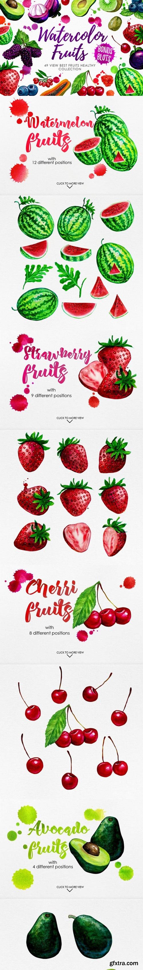 CM - Watercolor Fruits Vol. 3 909480