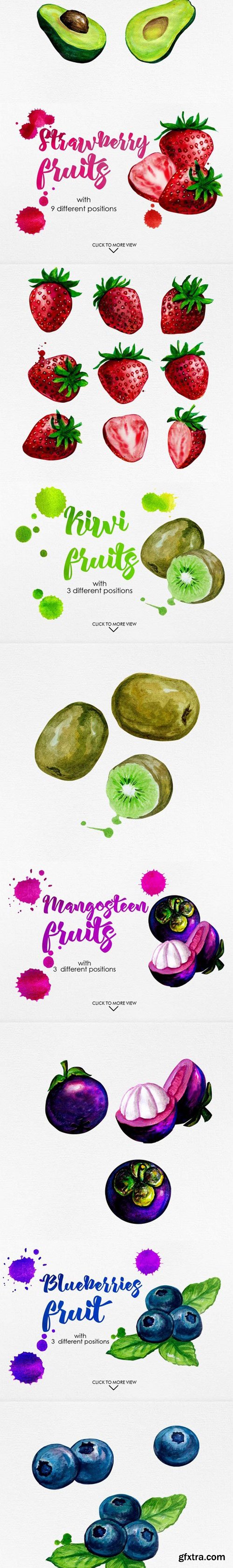 CM - Watercolor Fruits Vol. 3 909480