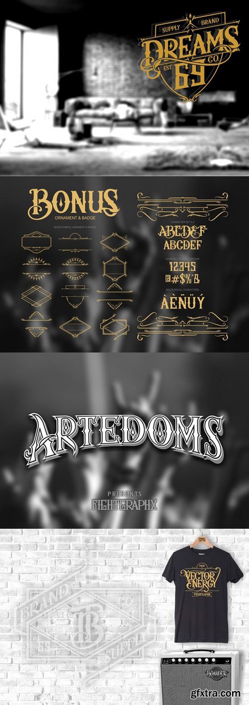 CM - Artedoms Blackletter Font 898583