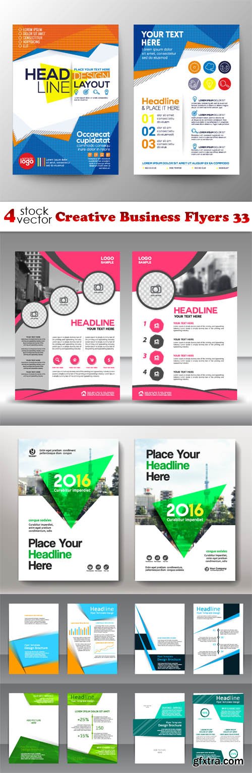 Vectors - Creative Business Flyers 33