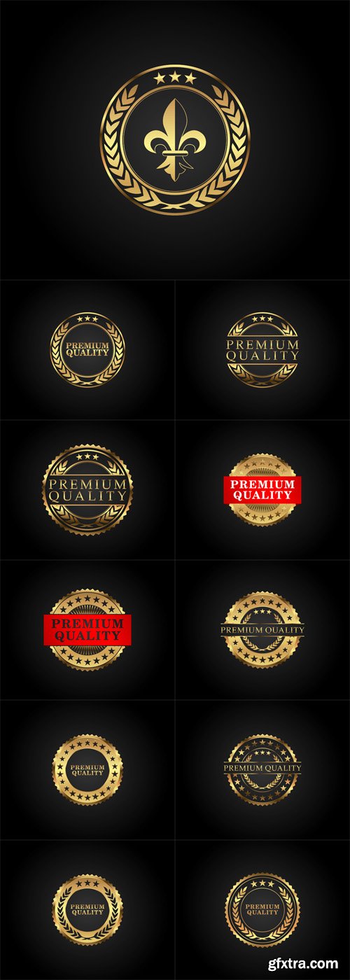 Vector Set - Premium Quality Badges