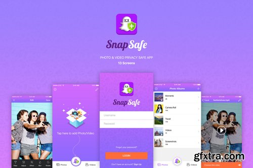 SnapSafe - Photo & Video Privacy Safe App