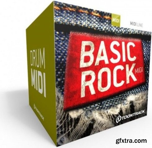 Toontrack Basic Rock MIDI HYBRID-FANTASTiC