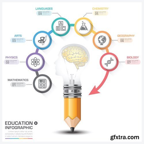 Creative Design Infographics Elements - 25xEPS