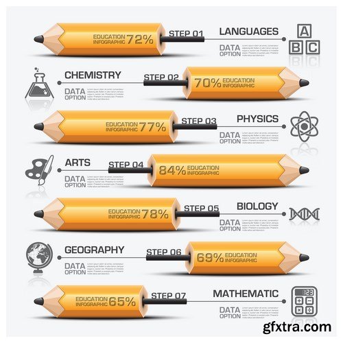 Creative Design Infographics Elements - 25xEPS