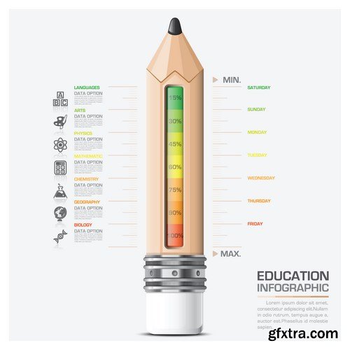 Creative Design Infographics Elements - 25xEPS