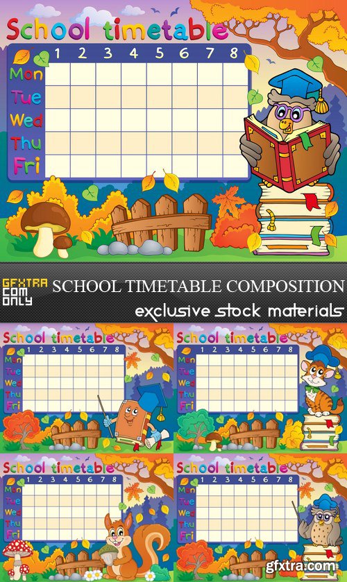 School Timetable Composition - 5 EPS