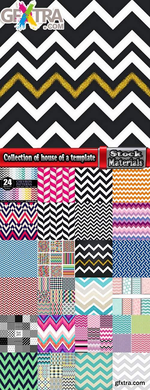 Collection of house of a template background is bright batskground vector image 25 EPS