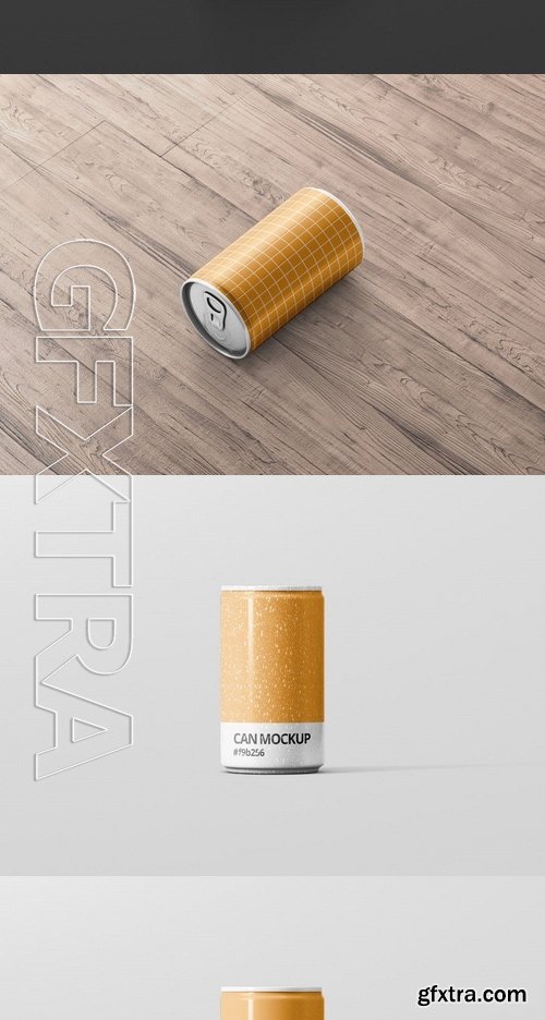 Small Drink Can Mock-Up