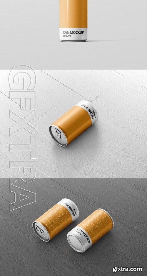 Small Drink Can Mock-Up