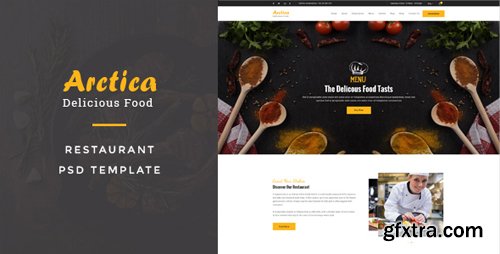 ThemeForest - Artica : Restaurant PSD Template 16725986