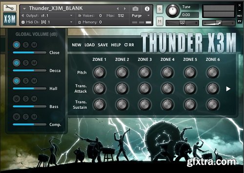 StrezovSampling Thunder X3M Instruments v1.2 KONTAKT-TZG