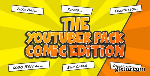 Videohive The YouTuber Pack - Comic Edition 16575265