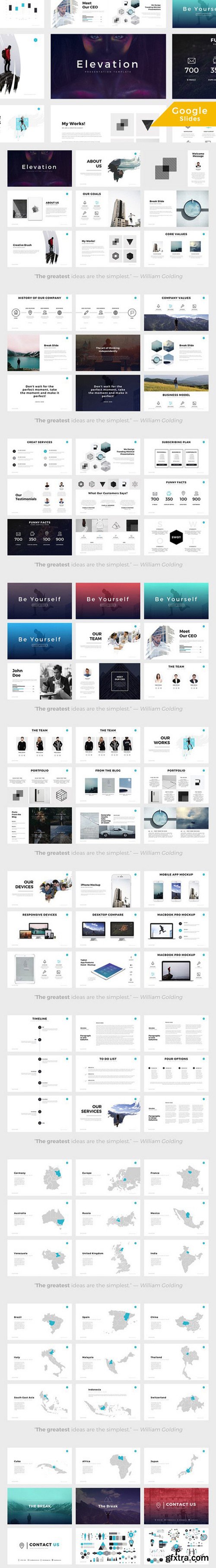 CM - Elevation Google Slides Template 908017