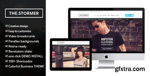 ThemeForest - The Stormer v1.2 - Hipster Apparel Ecommerce Theme - 9579071