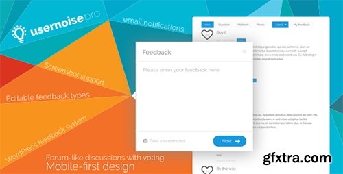 CodeCanyon - Usernoise Pro v4.5.0.7 - Modal Feedback & Contact form - 1420436