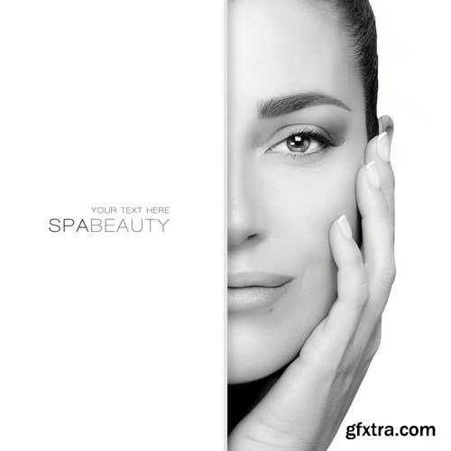 Beautiful MakeUP & SPA Beauty Concept - 20xUHQ JPEG