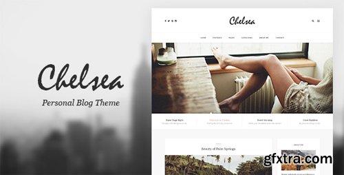 ThemeForest - Chelsea - Personal Blog Template for Travelers and Dreamers 15056802