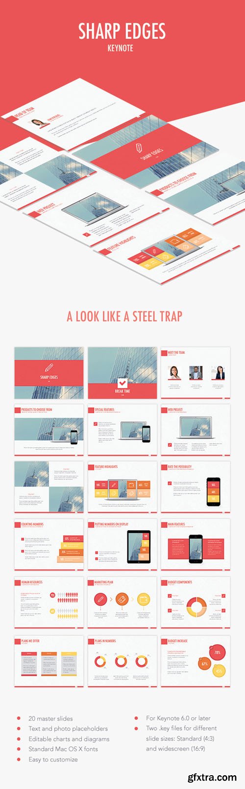 GR - Sharp Edges Keynote Template 13780782