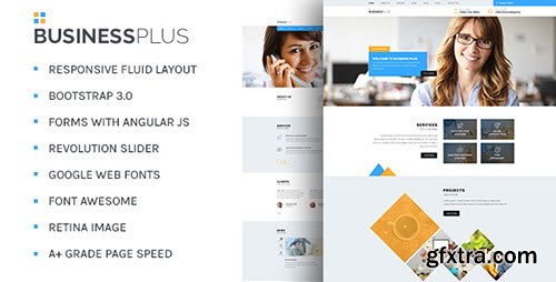 ThemeForest - Business Plus v1.1.0 - Corporate Business HTML5 Template - 13730976