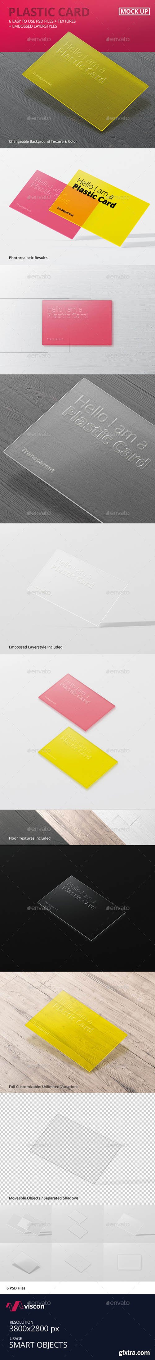 Graphicriver Transparent Business Card Mock-Ups 13591843