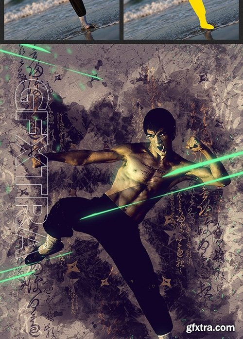 GraphicRiver - Ninja Photoshop Action 16745731