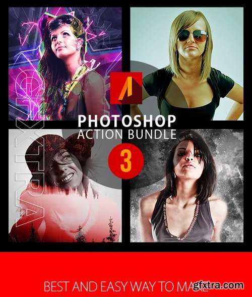 GraphicRiver - Photoshop Action Bundle 3 16801482