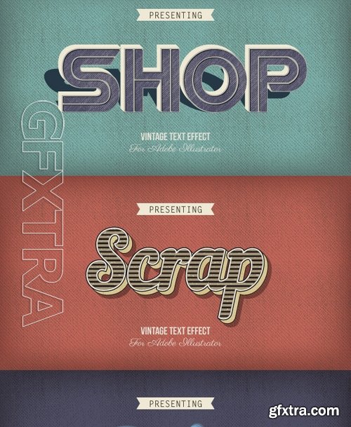 GraphicRiver - Bundle-Vintage and Retro Styles #2 17101552