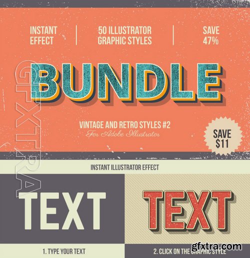 GraphicRiver - Bundle-Vintage and Retro Styles #2 17101552