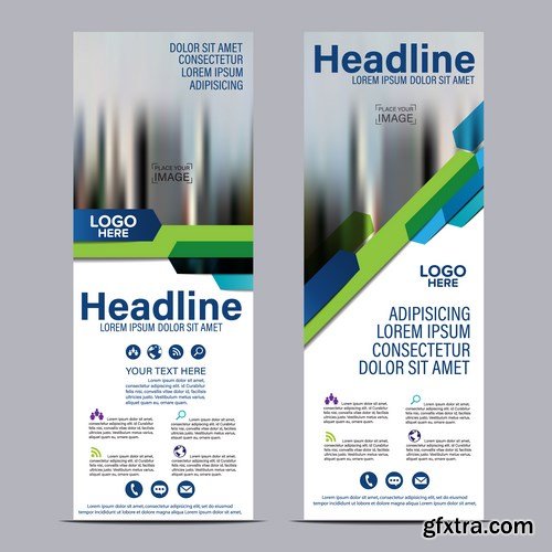 Corporate Banners 4 - 11xEPS