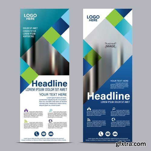 Corporate Banners 4 - 11xEPS