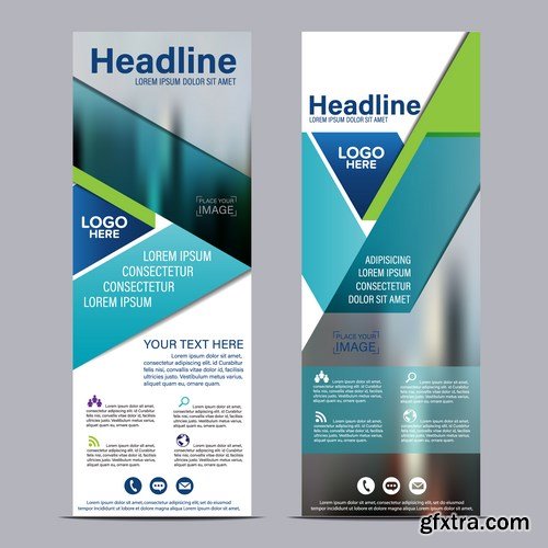 Corporate Banners 4 - 11xEPS