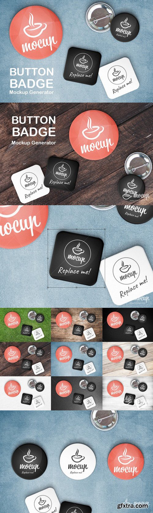 CM - Budget Buttons Mockup Generator 927672