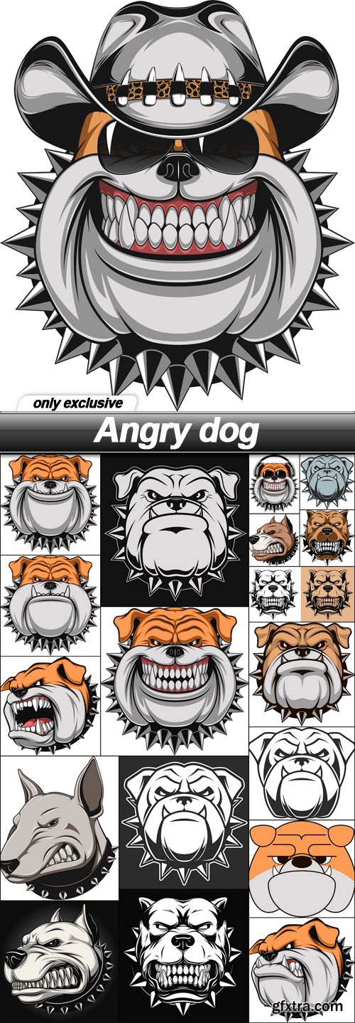 Angry dog - 19 EPS