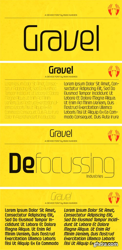 Gravel Font Family