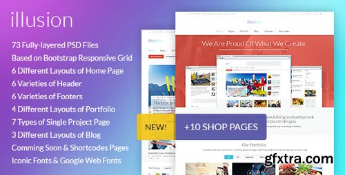 ThemeForest - illusion - PSD Template 6096292