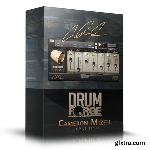 Drumforge Cameron Mizell Expansion KONTAKT WAV- TZG