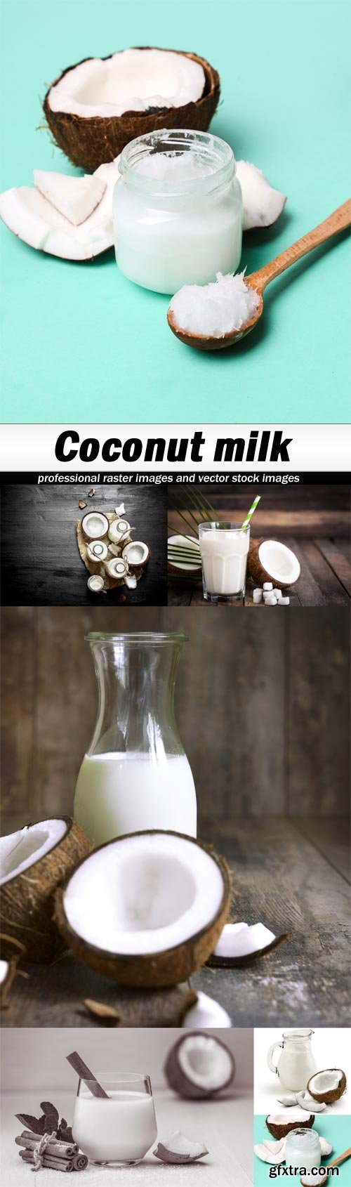 Coconut milk - 6 UHQ JPEG