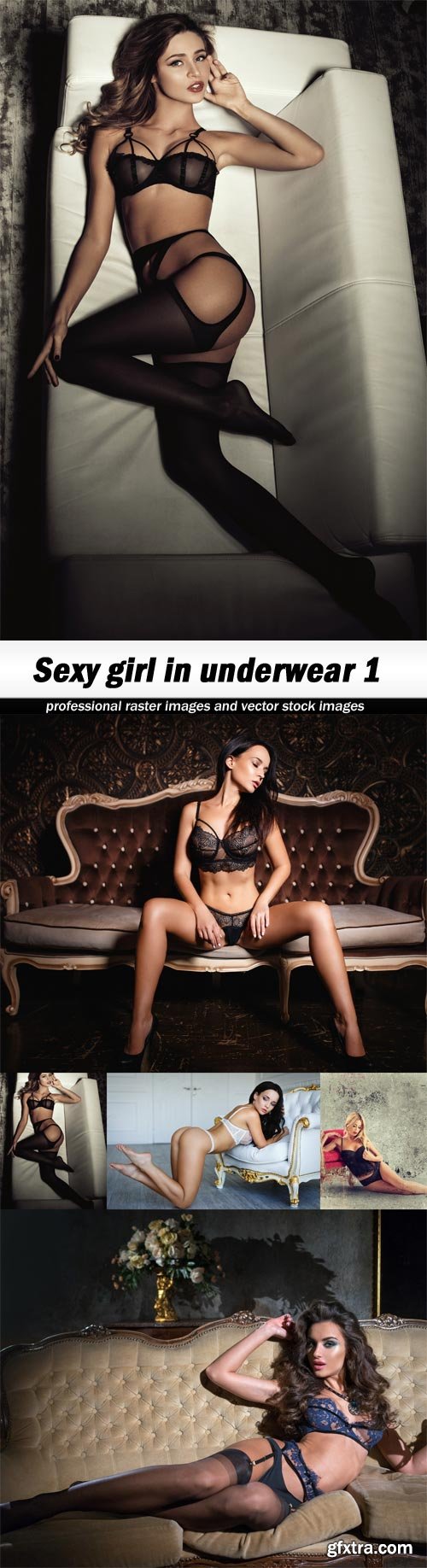 Sexy girl in underwear 1 - 5 UHQ JPEG