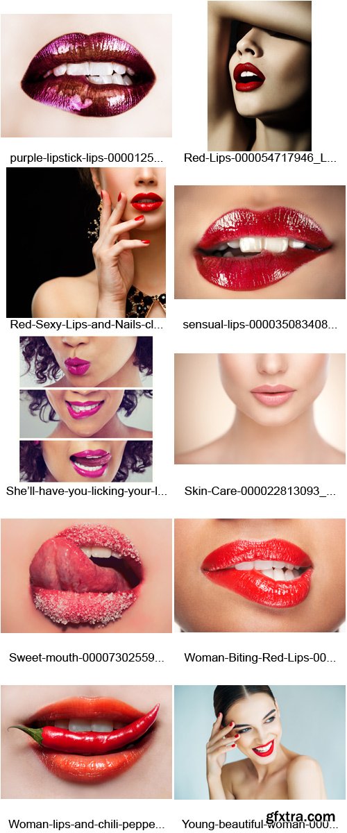 Amazing IS - Lips, 20xUHQ JPGs