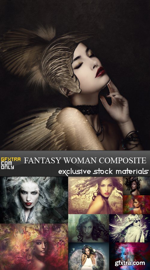 Fantasy Woman Composite - 10 UHQ JPEG