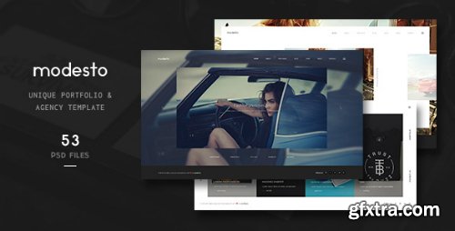 ThemeForest - Modesto - Unique Portfolio & Agency Template 14164451