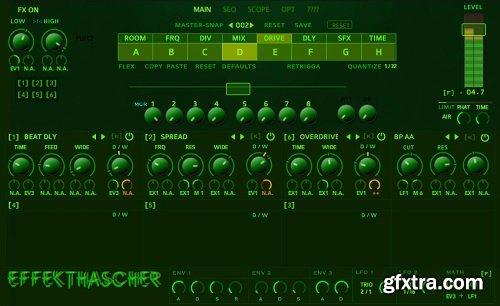 Aggregati Musika AM Effekthascher v1.5 for Reaktor-TZG