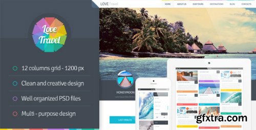 ThemeForest - Love Travel - Creative Travel Agency Theme 5288503