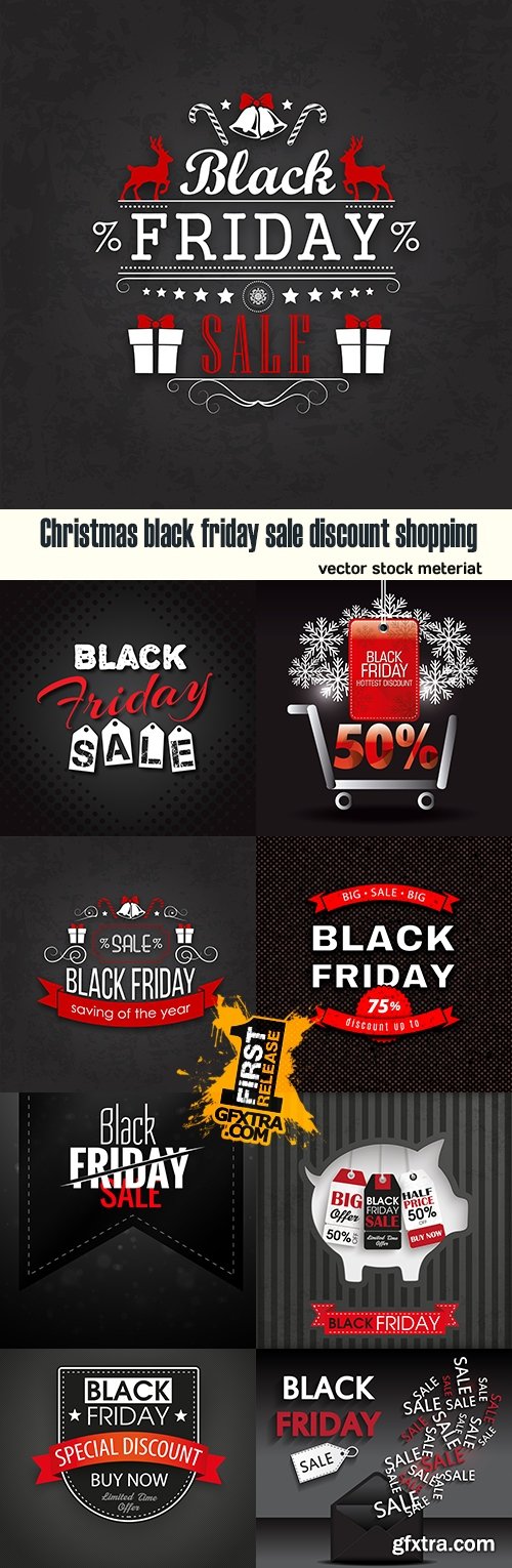 Christmas black Friday sale discount shopping